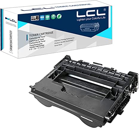 Photo 1 of LCL Compatible Toner Cartridge Replacement for HP 37A CF237A M607n M607dn M608x M609dn M631 M632 M633 M608dn M608n M609dh M609x M631h M631z M632fht M632h M632z M633fh MFP M633z M631dn (1-Pack Black)
