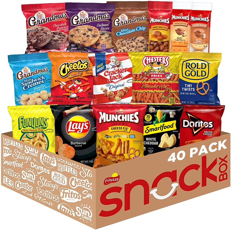 Photo 1 of **expiration dates: 10/22,11/22/ 02/23, and 03/23
Frito-Lay Ultimate Snack Care Package, Variety Assortment of Chips, Cookies, Crackers & More, 40 Count
