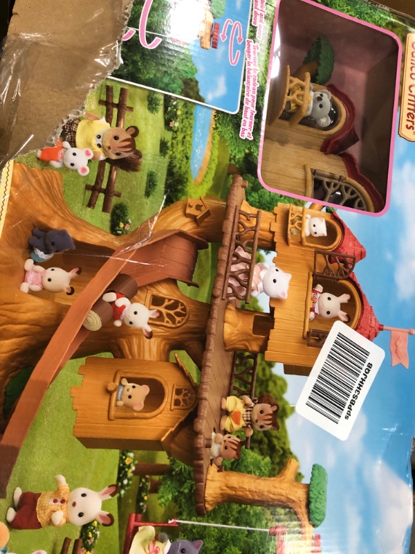 Photo 2 of Calico Critters Adventure Treehouse Gift Set, Collectible Dollhouse, Figure and Accessories