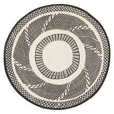 Photo 1 of 3 Ft Round Area Rug for Office, Living Room, Bedroom, Kitchen
