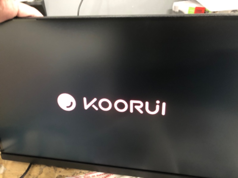 Photo 4 of KOORUI 22 Inch Computer Monitor, FHD 1080P Desktop Display, 75HZ Ultra Thin Bezel/Eye Care/Ergonomic Tilt, HDMI VGA Ports LED Monitor for PC, VESA Mounting 22 INCH VA 1080p/75hz