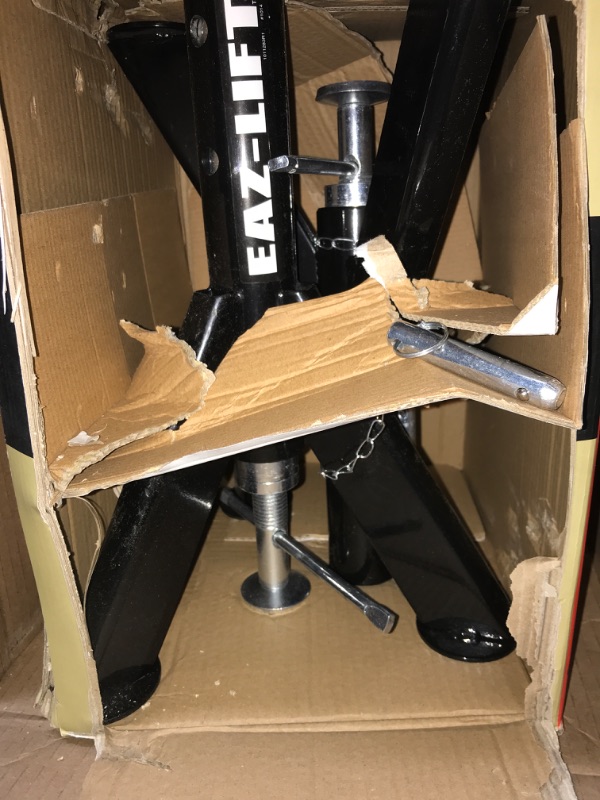 Photo 1 of EAZ LIFT Telescopic RV Jack, Set of 2 | Adjusts from 16-inches to 30-inches | Featues a 6,000 lb. Load Capacity (48864) Ships in Own Container