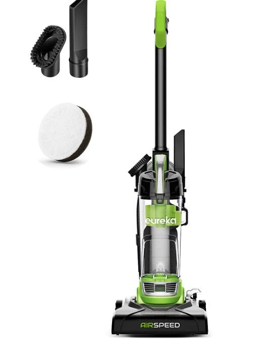 Photo 1 of Eureka Airspeed Ultra-Lightweight Compact Bagless Upright Vacuum Cleaner, Replacement Filter, Green
