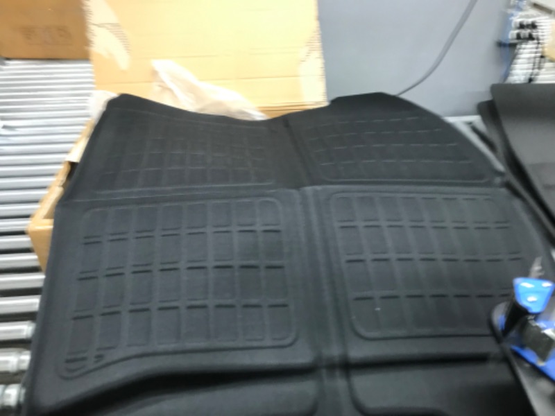 Photo 4 of TAPTES for Tesla Model 3 Floor Mats 2023 2022 2021 2020 2019 2018 2017, XPE Premium All Weather for Tesla Model 3 Trunk Mat Rear Cargo Liners-Compatible with Model 3 2017-2023 Car Interior Accessories