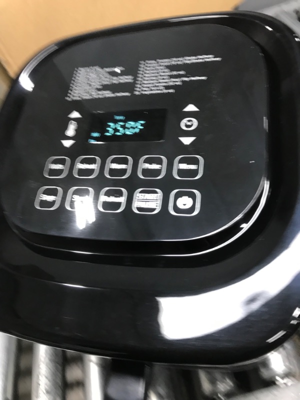 Photo 1 of NUWAVE Brio 7-in-1 Air Fryer Oven, 7.25-Quart with One-Touch Digital Controls, Non-Stick Air Circulation Riser & Reversible Rack Included
