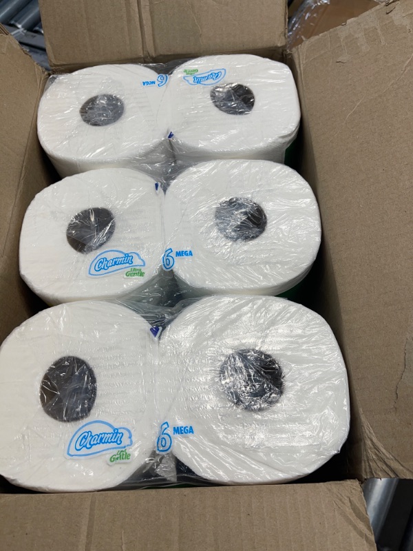 Photo 2 of Charmin Ultra Gentle Toilet Paper, 18 Mega Rolls = 72 Regular Rolls