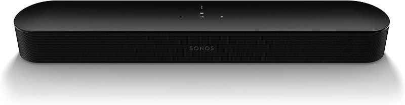 Photo 1 of Sonos Beam (Gen 2). The compact smart soundbar for TV, music and more. (Black)