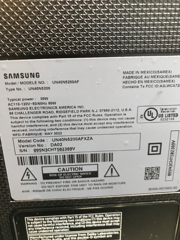 Photo 5 of SAMSUNG 40-inch Class LED Smart FHD TV 1080P (UN40N5200AFXZA, 2019 Model)