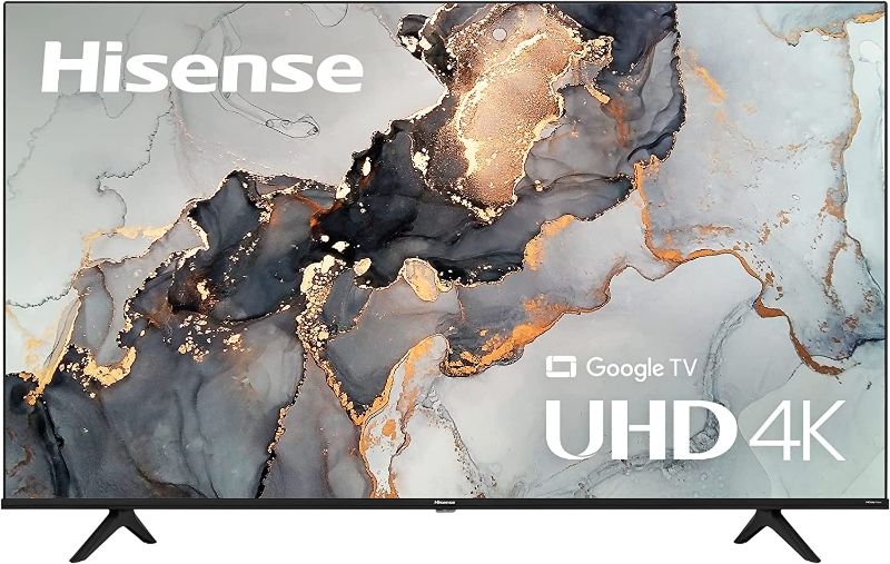 Photo 1 of Hisense A6 Series 55-Inch Class 4K UHD Smart Google TV with Voice Remote, Dolby Vision HDR, DTS Virtual X, Sports & Game Modes, Chromecast Built-in (55A6H, 2022 New Model)
