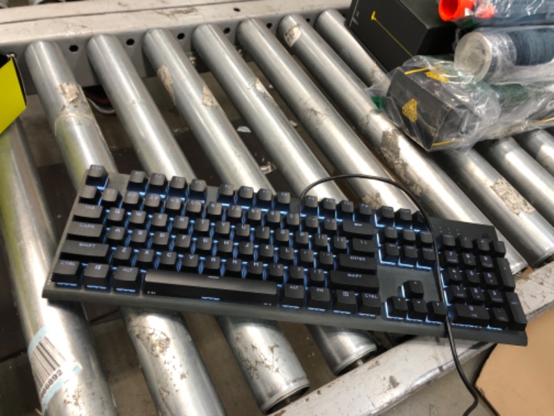 Photo 2 of Corsair K60 RGB Pro SE Mechanical Gaming Keyboard - CHERRY Mechanical Keyswitches - Durable AluminumFrame - Customizable Per-Key RGB Backlighting - PBT Double-Shot Keycaps - Detachable Palm Rest,Black CHERRY VIOLA K60 RGB Pro SE