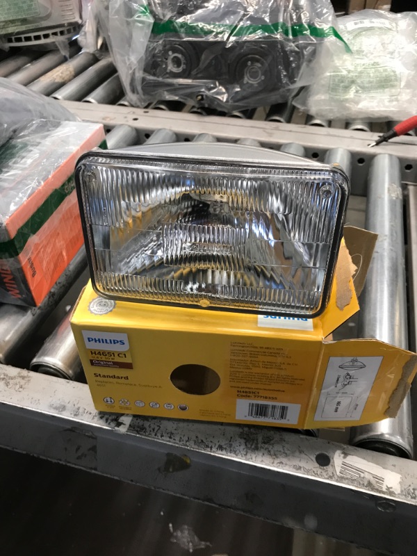 Photo 1 of Philips H4651C1 Standard Halogen Sealed Beam headlamp, 1 Pack