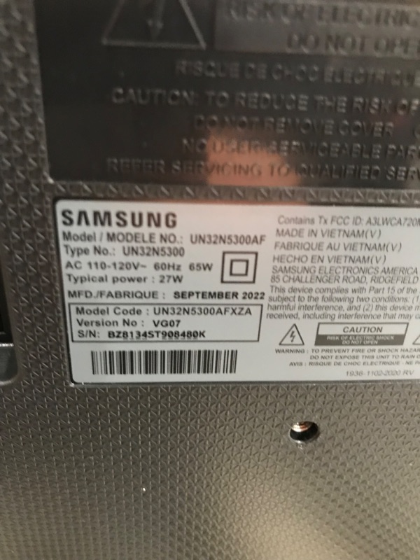 Photo 4 of SAMSUNG 32-inch Class LED Smart FHD TV 1080P (UN32N5300AFXZA, 2018 Model)
