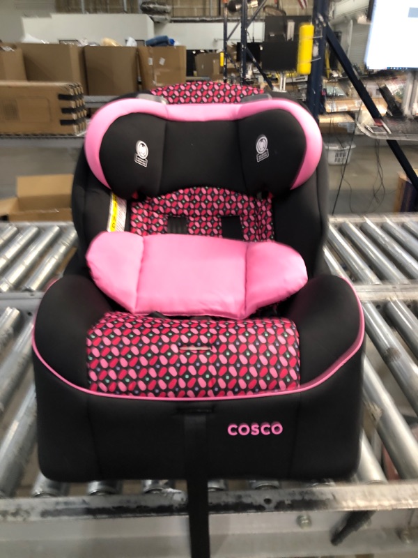 Photo 2 of Cosco Empire All-in-One Convertible Car Seat, Extended Use All-in-One Car Seat: Rear-Facing 5-40 pounds, Forward-Facing Harness 22-50 pounds, and Belt-Positioning 40-80 pounds, Spring Petals
