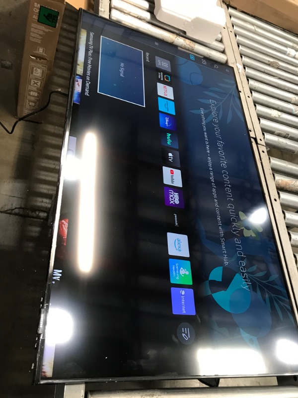 Photo 6 of SAMSUNG 50-Inch Class Crystal 4K UHD AU8000 Series HDR, 3 HDMI Ports, Motion Xcelerator, Tap View, PC on TV, Q Symphony, Smart TV with Alexa Built-In (UN50AU8000FXZA, 2021 Model)
