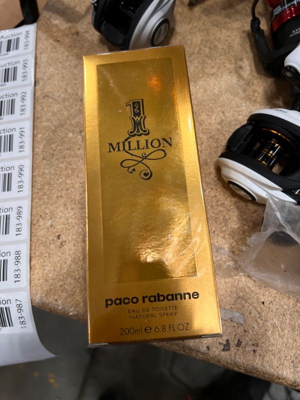 Photo 2 of *FACTORY SEALED* Paco Rabanne 1 Million Fragrance For Men - Fresh And Spicy - Notes Of Amber, Leather And Tangerine - Adds A Touch Of Irresistible Seduction - Ideal For Men With Rebellious Charm - Edt Spray - 6.8 Oz
