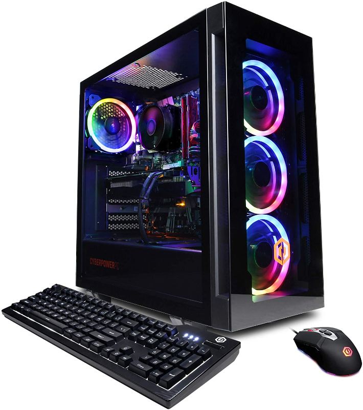 Photo 1 of **SEE NOTES*CyberPowerPC Gamer Xtreme Liquid Cool Gaming Desktop Computer,Key Features
3.6 GHz Intel Core i7 12-Core (12th Gen)
16GB of DDR4 RAM
NVIDIA GeForce RTX 3060 (12GB GDDR6)
500GB M.2 NVMe SSD | 2TB 5400 RPM HDD
Wi-Fi 5 (802.11ac) | Gigabit Ethern