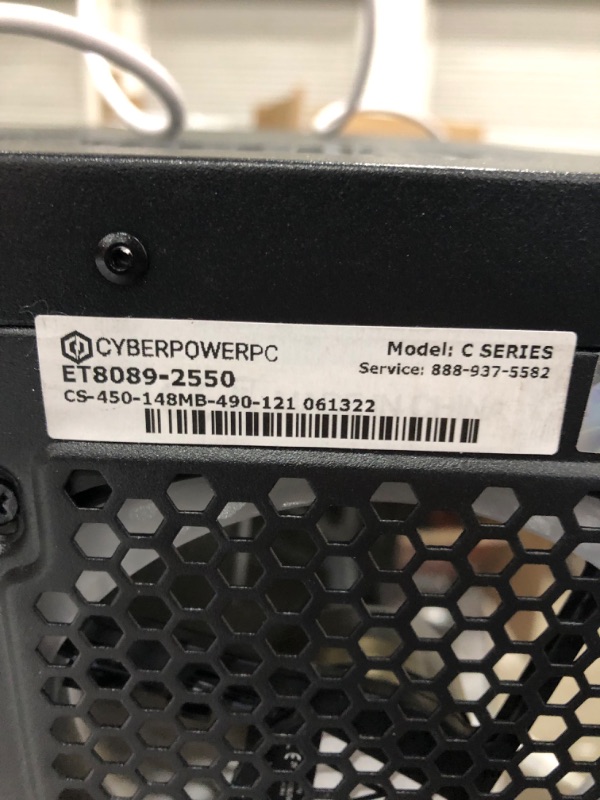 Photo 8 of **SEE NOTES*CyberPowerPC Gamer Xtreme Liquid Cool Gaming Desktop Computer,Key Features
3.6 GHz Intel Core i7 12-Core (12th Gen)
16GB of DDR4 RAM
NVIDIA GeForce RTX 3060 (12GB GDDR6)
500GB M.2 NVMe SSD | 2TB 5400 RPM HDD
Wi-Fi 5 (802.11ac) | Gigabit Ethern