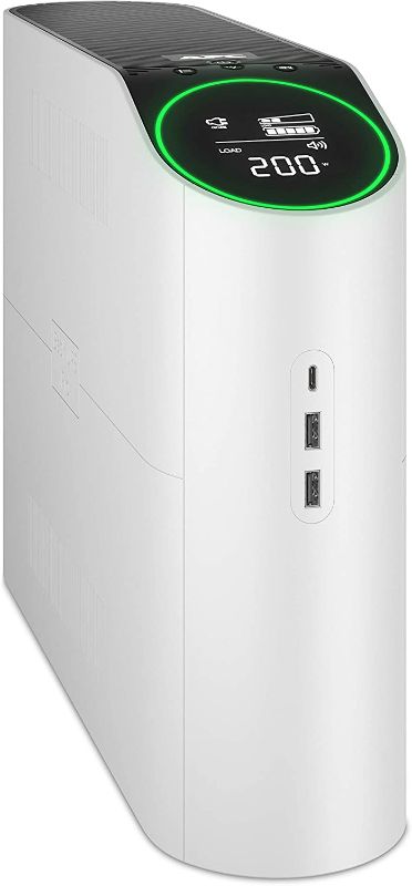 Photo 1 of APC Gaming UPS, 1500VA Sine Wave UPS Battery Backup with AVR and (3) USB Charger Ports, BGM1500B, Back-UPS Pro Uninterruptible Power Supply, Arctic
