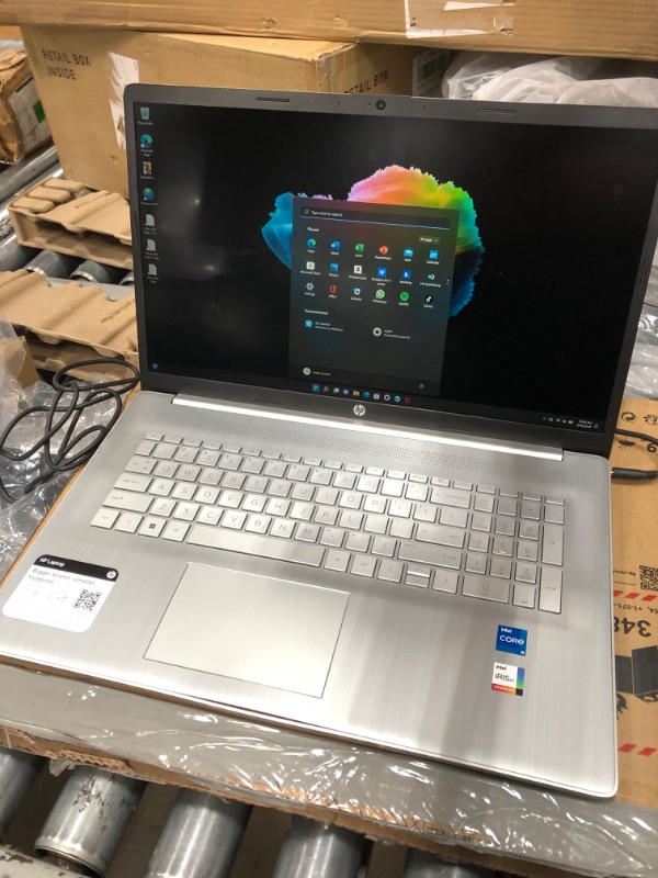 Photo 4 of HP Pavilion 17.3" FHD IPS Laptop Newest 2022, 11th Gen Intel Core i5-1135G7(up to 4.2 GHz), 16GB DDR4 RAM, 1TB PCIe SSD, Wi-Fi 5, Bluetooth, Windows 11, Silver, w/ 3in1 Accessories
