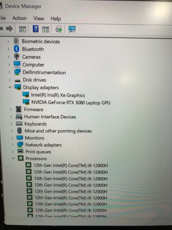 Photo 4 of Alienware m15 R7 Gaming Laptop - 15.6-inch 240Hz 2ms QHD, Intel Core i9-12900H, 32GB DDR5 RAM, 1TB SSD, NVIDIA Geforce RTX 3080 Graphics, Killer AX 1675i with Dell services, Windows 11 Home - Dark
