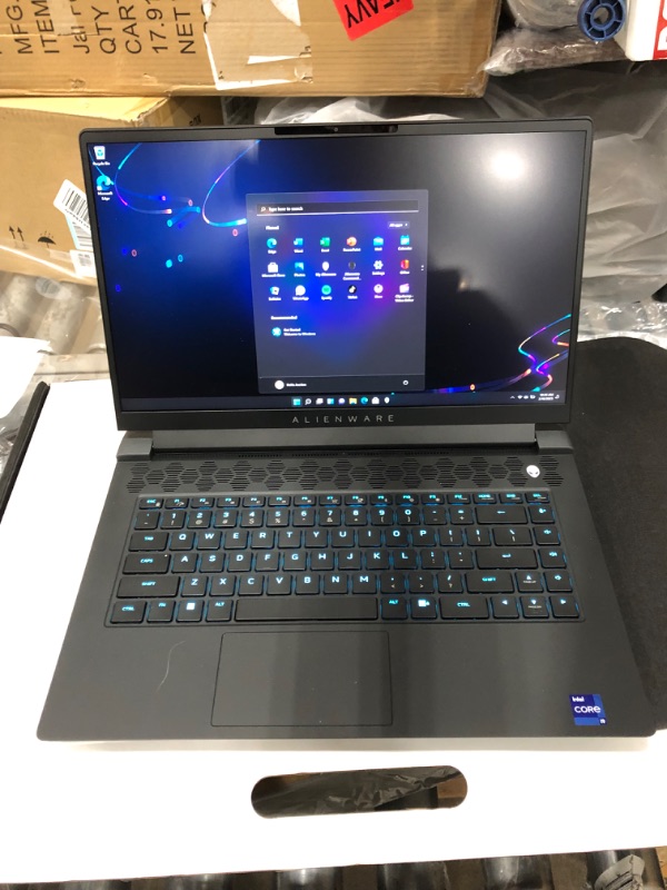 Photo 5 of Alienware m15 R7 Gaming Laptop - 15.6-inch 240Hz 2ms QHD, Intel Core i9-12900H, 32GB DDR5 RAM, 1TB SSD, NVIDIA Geforce RTX 3080 Graphics, Killer AX 1675i with Dell services, Windows 11 Home - Dark
