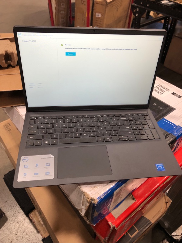 Photo 2 of **HARDDRIVE IS CORRUPT **Dell Inspiron 3583 15” Laptop Intel Celeron – 128GB SSD – 4GB DDR4 – 1.6GHz - Intel UHD Graphics 610 - Windows 10 Home - Inspiron 15 3000 Series - New
