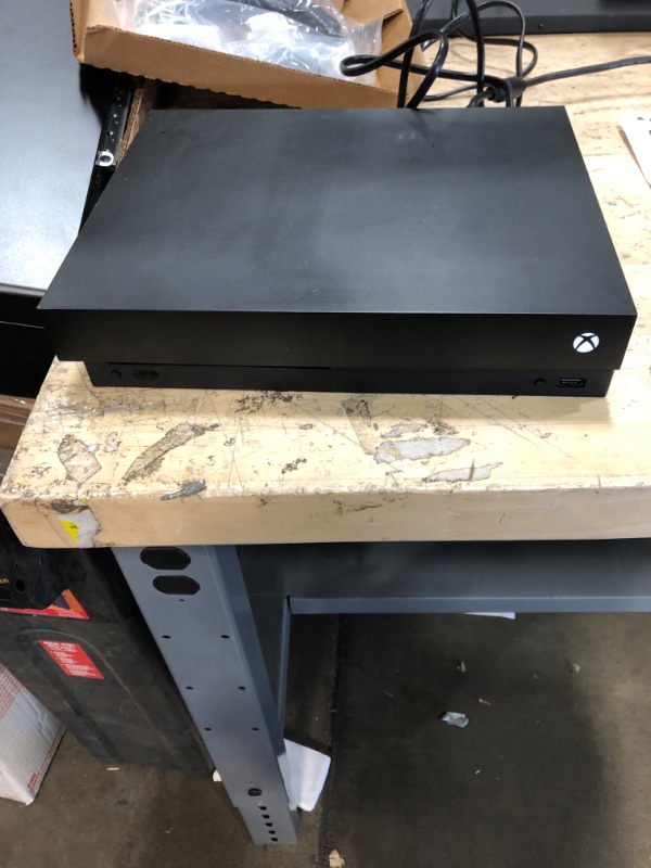 Photo 1 of Microsoft Xbox One X 1TB Console with Wireless Controller: Enhanced, HDR, Native 4K, Ultra HD (2017 Model) 
