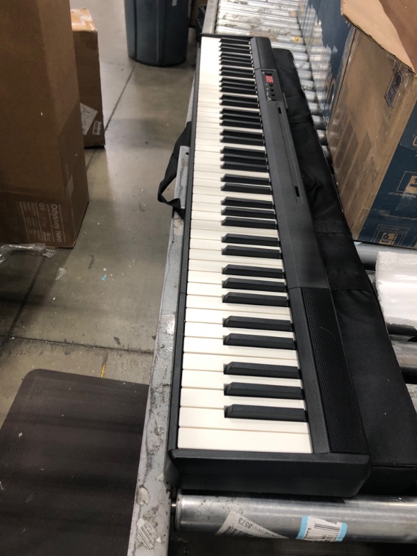 Photo 1 of GLARRY 88 Key Digital Piano for Beginner, Semi-Weighted Keys Full-Size Electric Piano Keyboard w/Bluetooth Midi Function, Included Sustain pedal, Music Stand, Headphone, Carrying Bag
