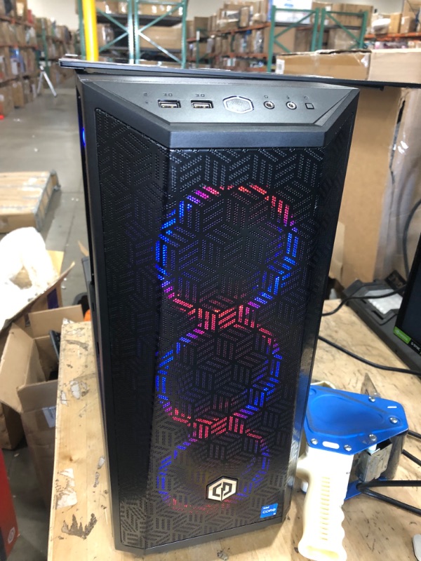 Photo 7 of CYBERPOWERPC Gamer Xtreme VR Gaming PC, Intel Core i5-11400F 2.6GHz, 8GB DDR4, GeForce RTX 2060 6GB, 500GB NVMe SSD, WiFi Ready & Win 11 Home (GXiVR8060A11)
