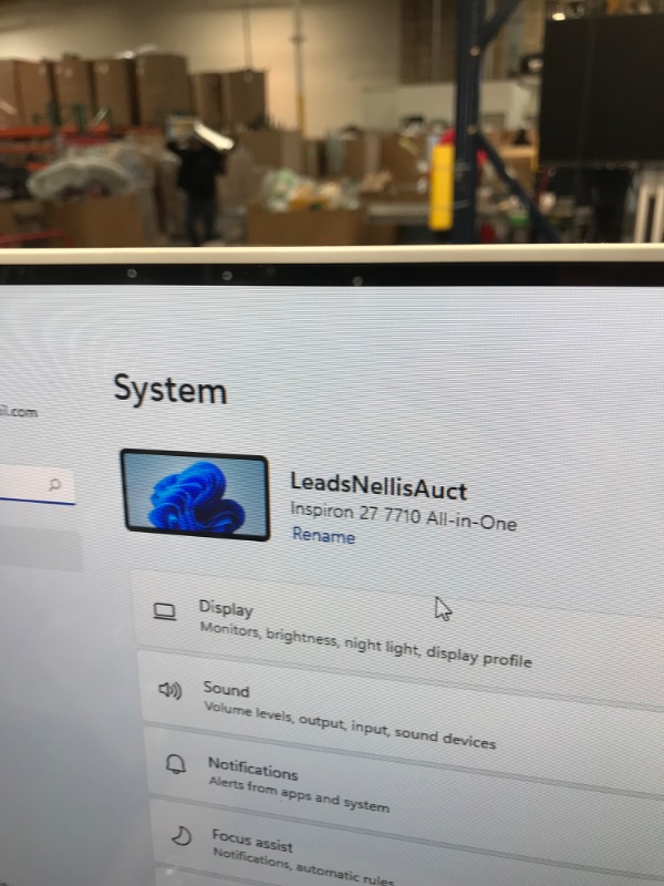 Photo 6 of Dell Inspiron 7710 27" FHD Touchscreen All-in-One Desktop Computer - 12th Gen Intel Core i7-1255U 10-Core up to 4.7 GHz CPU, 32GB RAM, 1TB NVMe SSD, GeForce MX550 Graphics, Windows 11 Home (Renewed)
