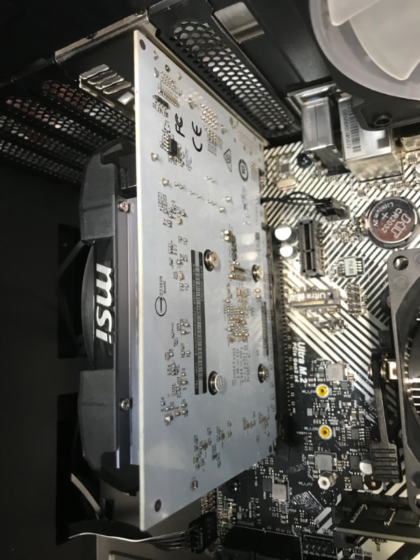 Photo 1 of needs new thermal paste 
iBUYPOWER Gaming PC Computer , RYZEN 5 3600 , MSI N730-2GD3V3,  8gb ram ddr4