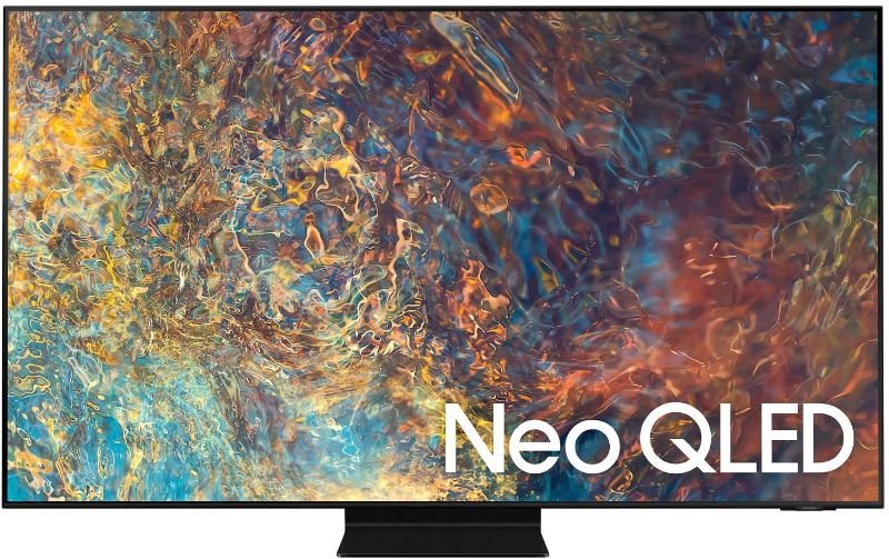 Photo 1 of SAMSUNG 65-Inch Class Neo QLED QN9DA Series - 4K UHD Quantum HDR 32x Smart TV with Alexa Built-in (QN65QN9DAAFXZA, 2021 Model)
