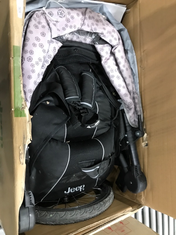 Photo 3 of ***PARTS ONLY*** Jeep Cross-Country Sport Plus Jogging Stroller by Delta Children, Charcoal Galaxy