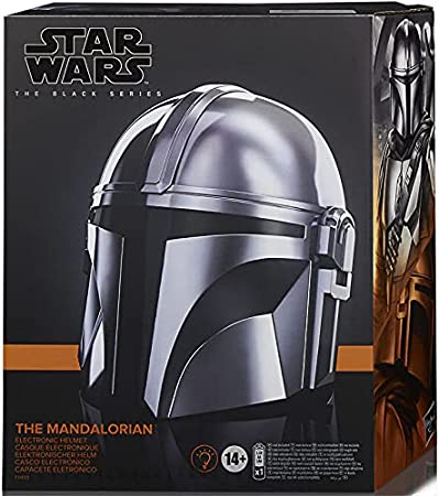 Photo 1 of Collect Collector Star Wars Black Series - Mandalorian Electronic Helmet. Commemorate Star Wars with The Mandalorian Premium Black Series Electronic Helmet