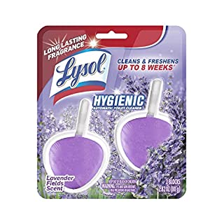 Photo 1 of 
Amazon Price History
Lysol Automatic In-The-Bowl Toilet Cleaner, Cleans and Freshens Toilet Bowl, Lavender Fields Scent, 2ct