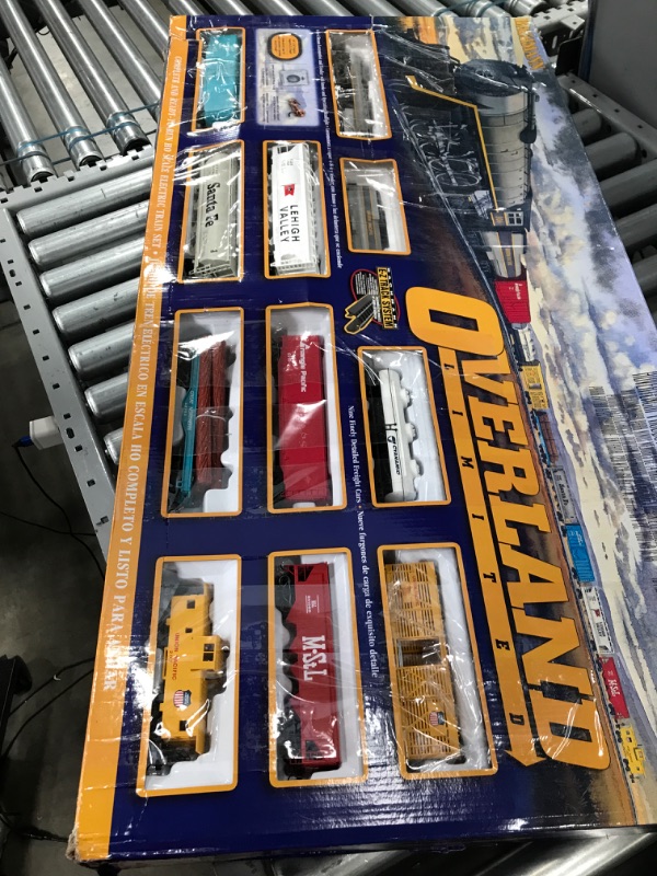 Photo 1 of Bachmann Trains - Overland Limited Ready To Run Electric Train Set - HO Scale