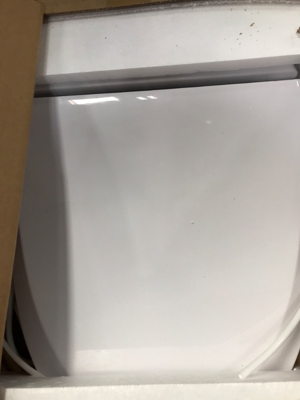 Photo 3 of ***PARTS ONLY*** ZMJH ZMA102 Elongated Smart Toilet Seat, Unlimited Warm Water, Vortex Wash, Electronic Heated,Warm Air Dryer,Bidet Seat,Rear and Front Wash, LED Light, Need Electrical, White