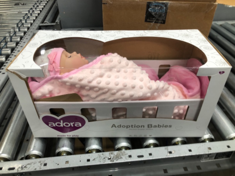 Photo 2 of Adora Adoption Baby Hope - 16 inch Realistic Newborn Baby Doll with Accessories and Certificate of Adoption
