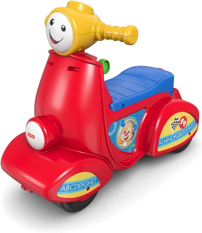 Photo 1 of *** PARTS ONLY*** Fisher-Price Laugh & Learn Smart Stages Scooter, musical ride-on toy with Smart Stages learning content for toddlers ages 1 to 3 years
