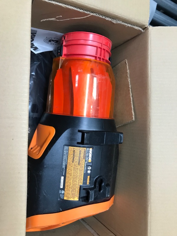 Photo 3 of ***PARTS, ITEM DOES NOT POWER ON*** WORX 40V Turbine Cordless Leaf Blower Power Share with Brushless Motor (Tool Only) 