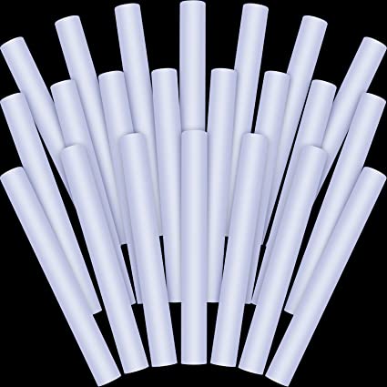 Photo 1 of 28 Pieces LED Glow Foam Sticks, 18.5 Inches White Light up Sticks Battery Powered Glow Batons for Wedding, Raves, Carnival, Concert, Halloween, Birthday Party
