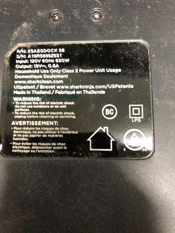 Photo 2 of *DOES NOT FUNCTION PARTS ONLY* Shark RV912S EZ Robot Vacuum with Self-Empty Base, Bagless, Row-by-Row Cleaning, Perfect for Pet Hair, Compatible with Alexa, Wi-Fi, Dark Gray EZ Robot + 30 Day Capacity
VERY DIRTY NEEDS CLEANING NEEDS REPAIRS