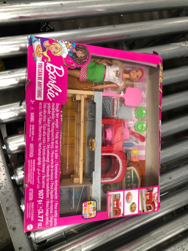 Photo 2 of Barbie Pizza Maker Playset & Doll [Amazon Exclusive]