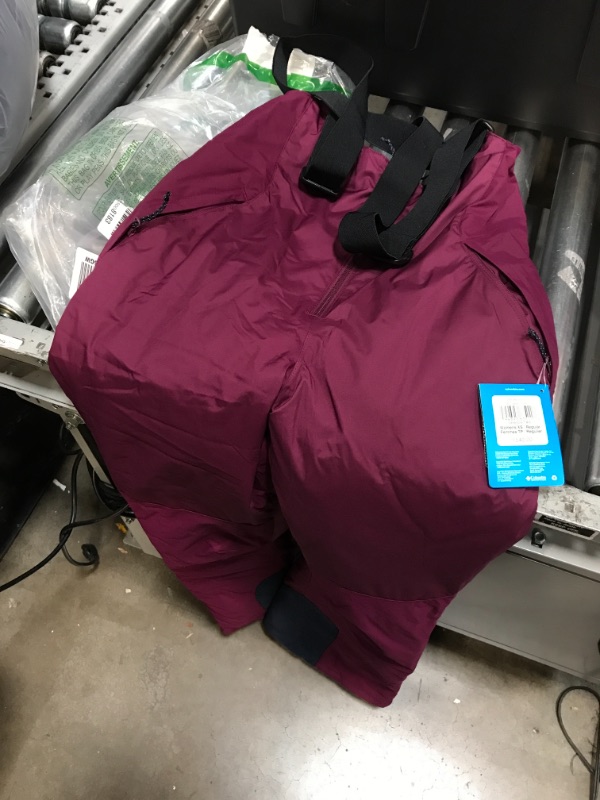 Photo 1 of Columbia womens Iceventure Bib - Marionberry (X-Small)