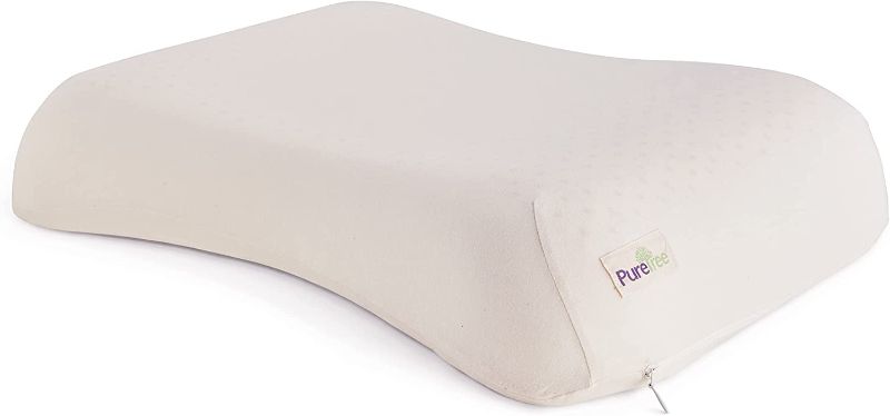 Photo 1 of 11"x19" PureTree Organic Contour Latex Pillow