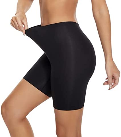 Photo 1 of *Stock Photo For Reference-See Photo* Women’s Slip Shorts for Under Dresses, Seamless Shapewear Shorts with Light to SmallTummy Control
