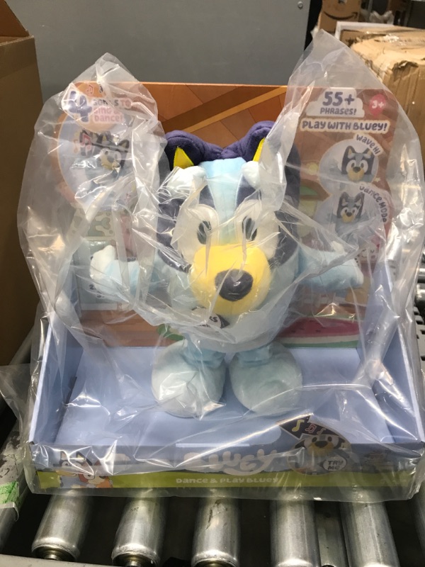 Photo 2 of Bluey Dance and Play 14" Animated Plush | Over 55 Phrases and Songs, Multicolor