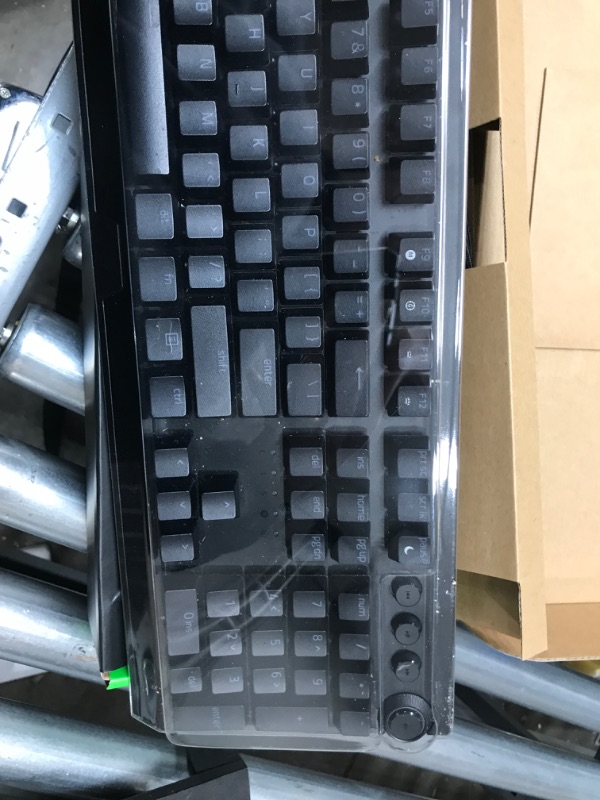 Photo 5 of Razer BlackWidow V3 Pro Mechanical Wireless Gaming Keyboard: Green Mechanical Switches - Tactile & Clicky - Chroma RGB Lighting - Doubleshot ABS Keycaps - Transparent Switch Housing - Bluetooth/2.4GHz BlackWidow V3 Pro Green Switches - Tactile & Clicky