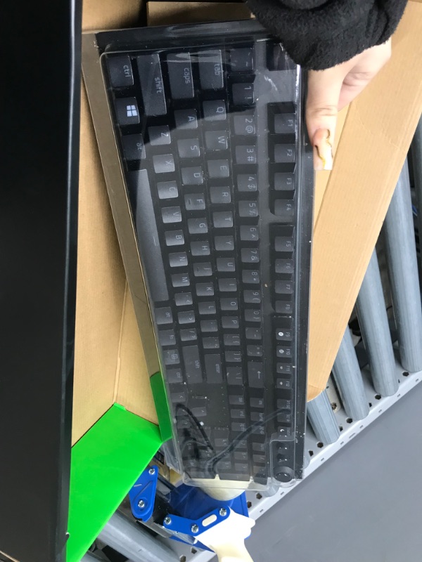 Photo 1 of Razer BlackWidow V3 Pro Mechanical Wireless Gaming Keyboard: Green Mechanical Switches - Tactile & Clicky - Chroma RGB Lighting - Doubleshot ABS Keycaps - Transparent Switch Housing - Bluetooth/2.4GHz BlackWidow V3 Pro Green Switches - Tactile & Clicky