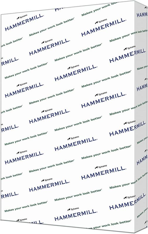 Photo 1 of Hammermill Printer Paper, Premium Color 32 lb Copy Paper, 12 x 18 - 1 Ream (500 Sheets) - 100 Bright, Made in the USA, 106127R
